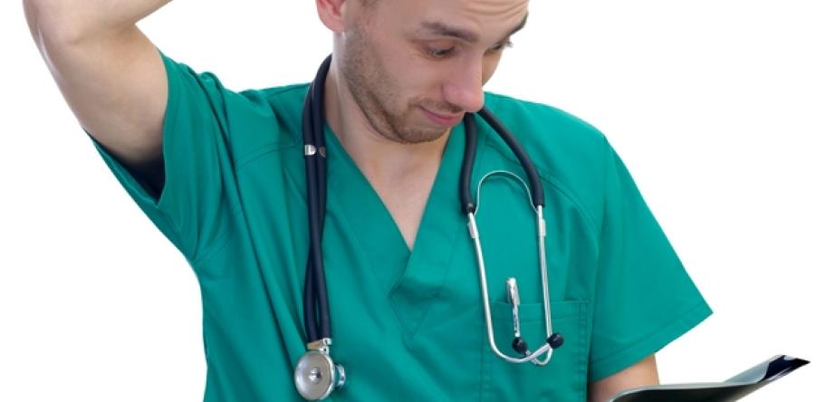 confused doctor