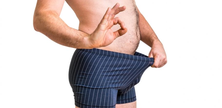 man and crotch