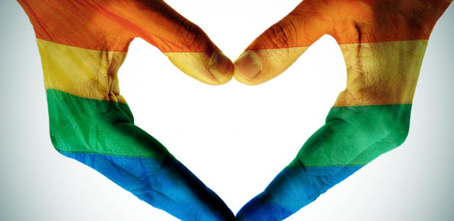 rainbow hands