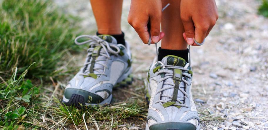 walking shoes