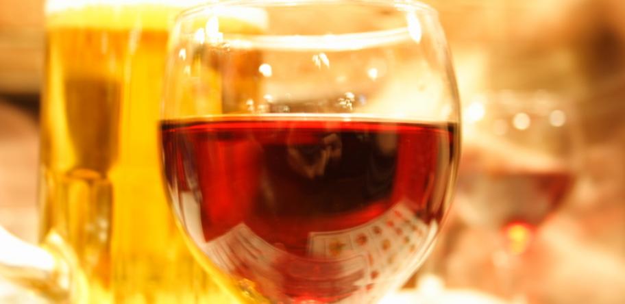 Wine and beer