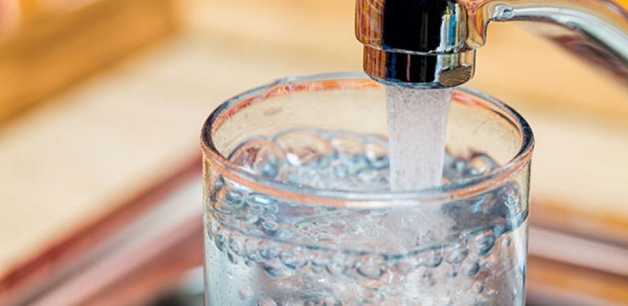glass of water
